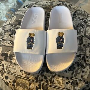 Ralph Lauren Polo Slippers women size 9